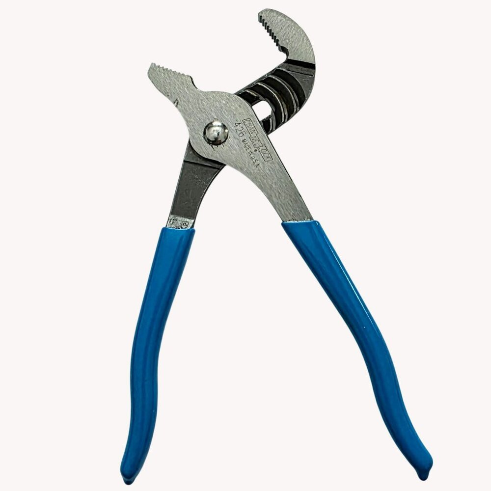 Channellock Tongue & Groove Pliers Tool 6.5" Slip-Resistant Grip #426 USA Steel